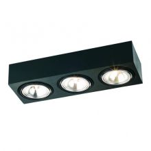 Rodos lampa sufitowa 3x48W G9 230V czarna